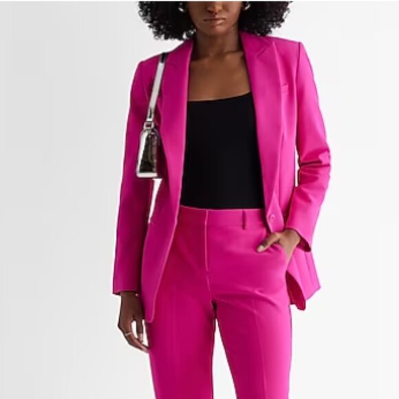 Editor One Button Boyrriend Blazer - Picture 4 of 4